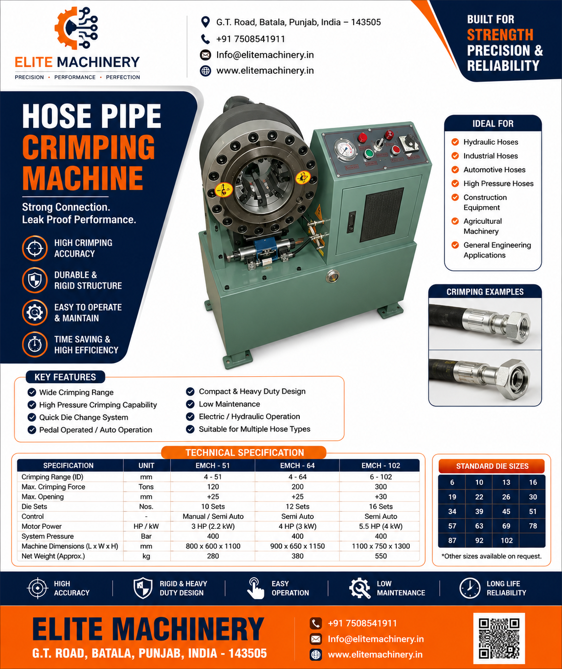 Hose Pipe Crimping Machine - Image 2